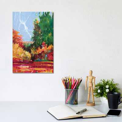 From Mile End To Cinderford by Doug Eaton - Painting on Canvas
