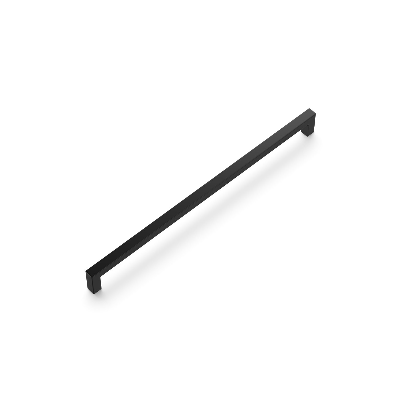 Skylight Collection Handle Pull - Contemporary Hardware for Drawers & Cabinets, Matte Black, 12", 1