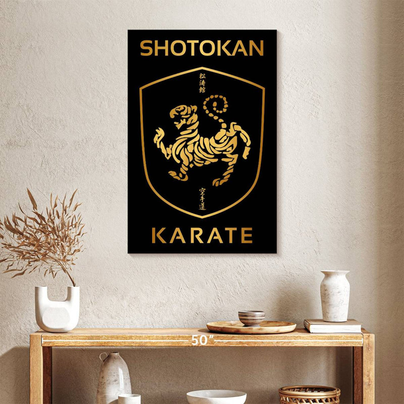 Bouclier Kema Gold Shotokan, H 24 po x l 16 po