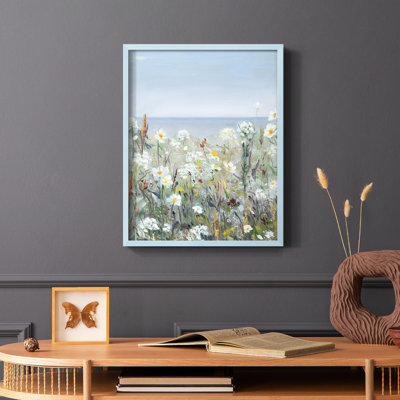 Wild Sea Breeze I Framed Print - Solid Wood