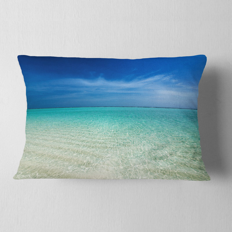 Coussin lombaire seascape océan sous le ciel