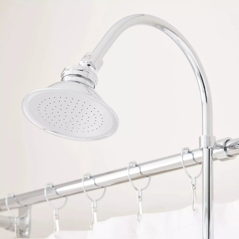 60" Tub & Shower Faucet, Chrome