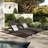 Outdoor Wicker Chaise Lounge Set-81020875