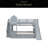 Full-Over-Full Castle Style Bunk Bed With 2 Drawers 3 Shelves And Slide-442472283