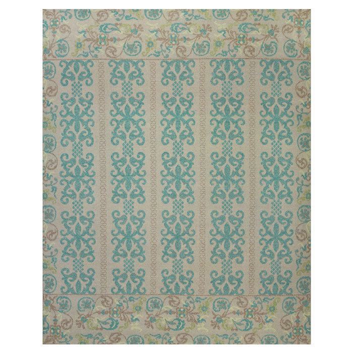 Giraldo Wool Floral Indoor Rug, Rectangle 8'6" x 11'6"