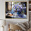 «Morning Glory Bouquet Vase II», reproduction sur toile