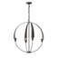 Cirque 4 - Light Sphere Globe Chandelier-14441396-14441398
