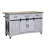 Westleigh Solid Wood Kitchen Island-1260119767