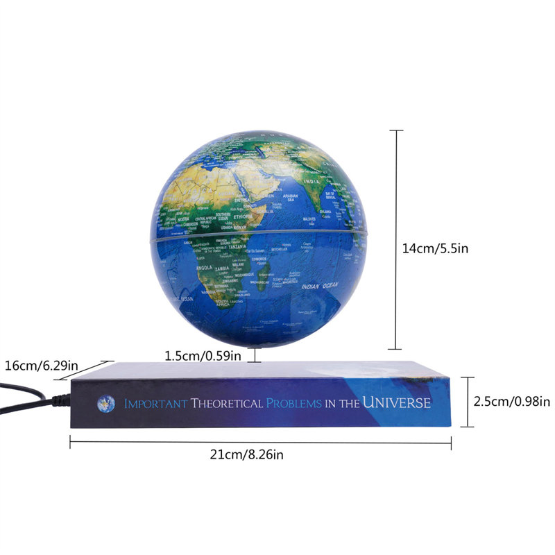 6" Magnetic Levitation LED Globe