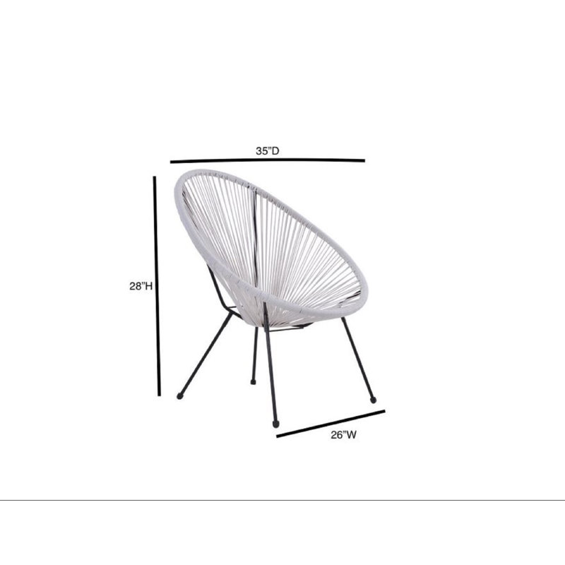 Shepparton 4 - Person Patio Conversation Set, Blue Gray