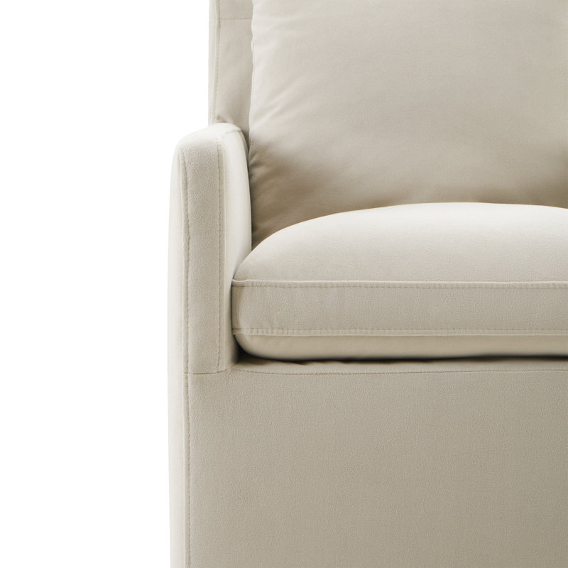 Fauteuil Alayaa Performance, Velours performance plage Bella