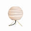 Scraplights Recycled Cardboard Table Light - Moon-994979630