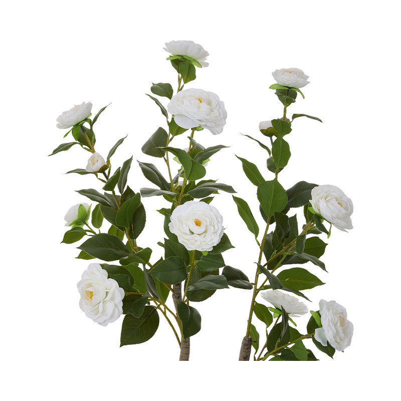 90cm Faux Camellia Tree Tree in Pot