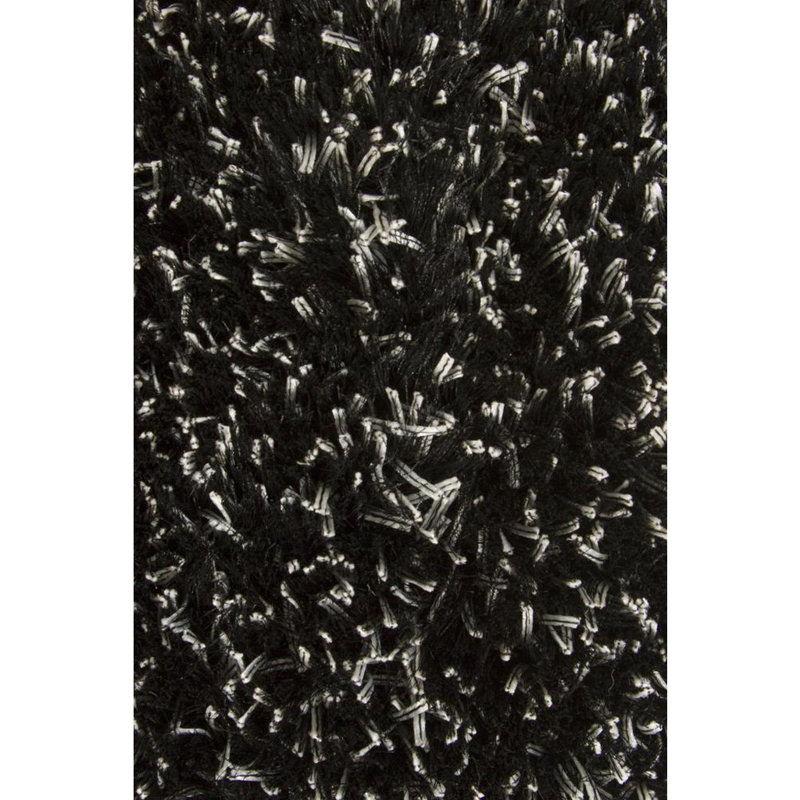 Dior Brown Area Rug, Rectangle 9' x 13', Black and Gray