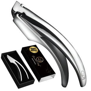 Gourmet Easy Stainless Steel Garlic Press Fine Crush