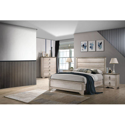 Ensemble de chambre à coucher à panneau 4-2 Jonila Jonila