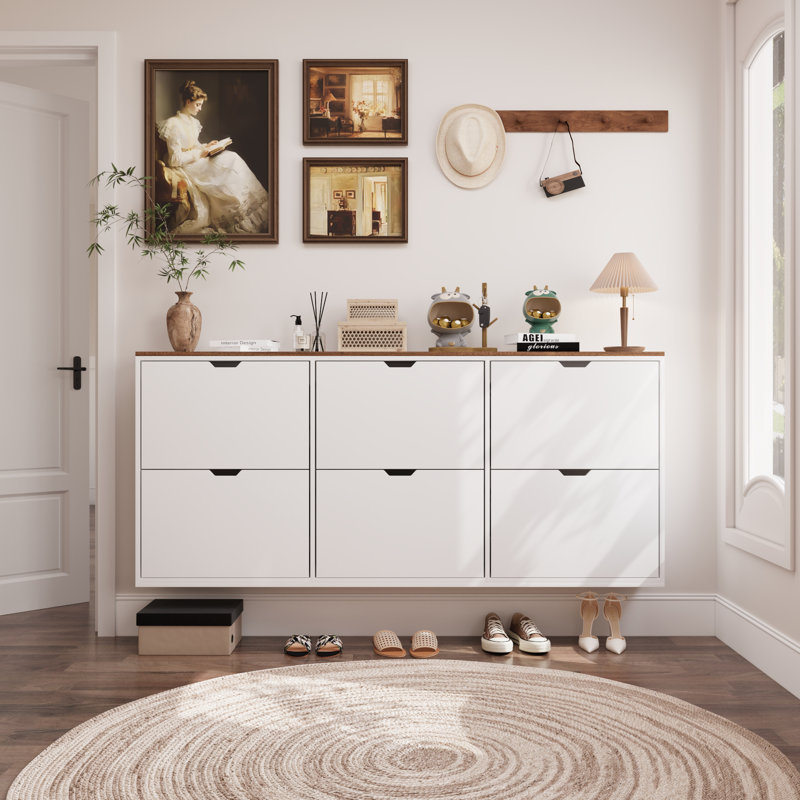 Très grande armoire à chaussures 70,87 po