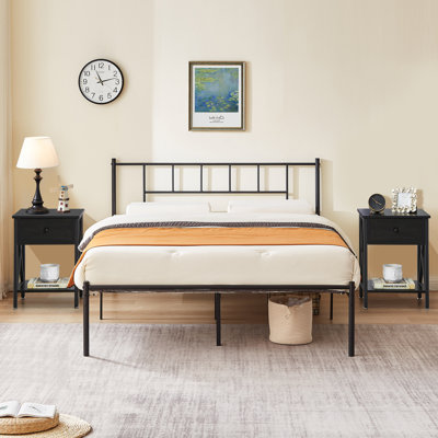 Steel Piece Bedroom Set