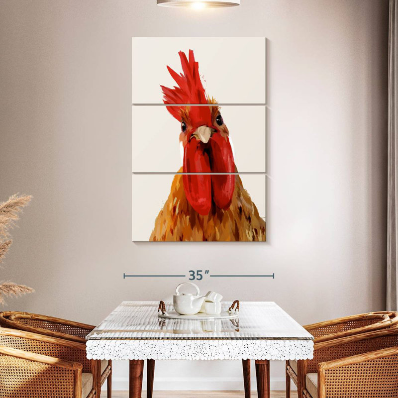 Brampt Chicken Or The Egg, 32" H x 20" W