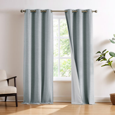 Brookstone Josie Blackout 2-Panel Window Curtain Set