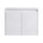 24" Bathroom Wall Cabinet, 2-Soft Close Doors, Float Mounting Design,Glossy White,(Kd-Packing)