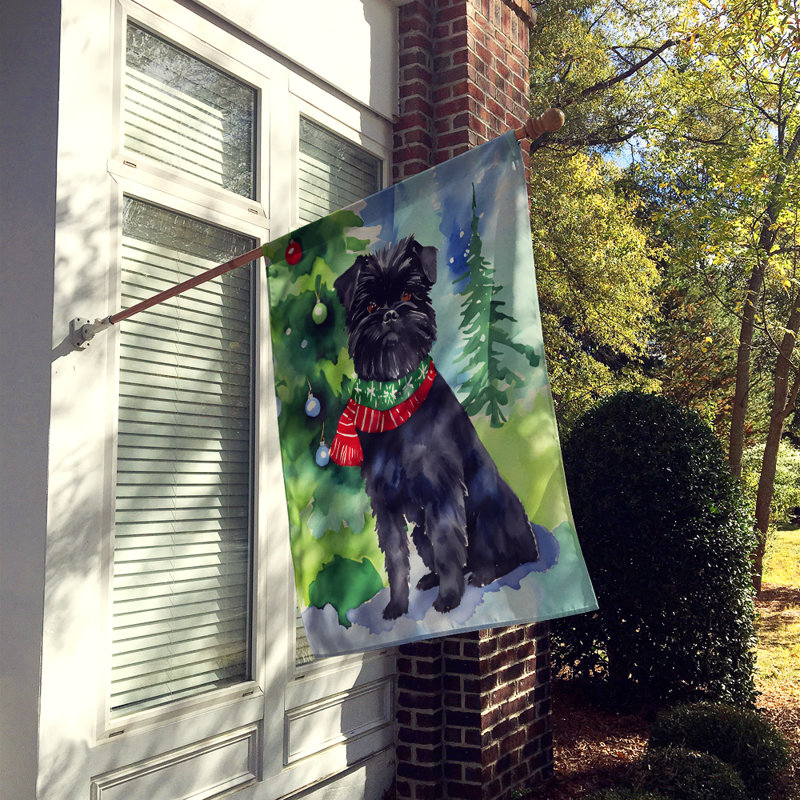 Double Sided Polyester Christmas, 40" H x 28" W