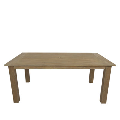 Coastal Teak Outdoor Dining Table