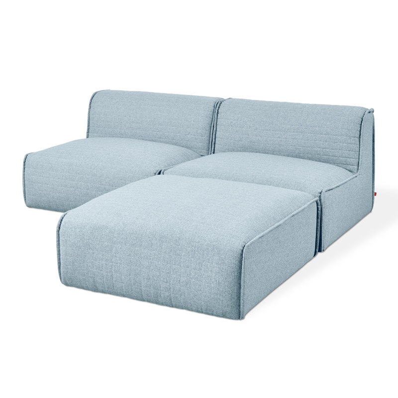 Canapé modulaire 3 pièces Nexus, Polyester Parlement Lake