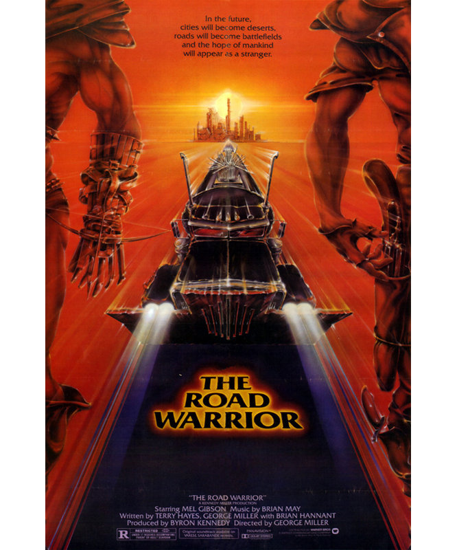 Mad Max 2: The Road Warrior, 18" H x 12" W