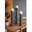 Ryker 19" H Cotton String/Wood Tabletop Pillar