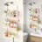 Shower Caddy Hanging Organizer - 3-Tier Adjustable Rustproof Bathroom Storage Rack With 24 Hooks, Soap Tray & Razor Holder - No Drill Over Showerhead Installation For Large Shower Essentials-1441019345