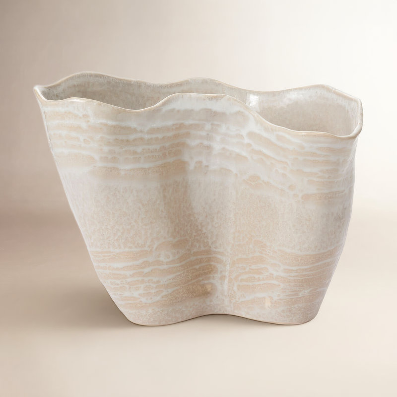 Claribel Vase 10.75"x 6.25"x 8"