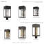 Arlia Transparent Metal Outdoor Lantern Head