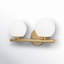 Chopin 2 Light Frosted Dimmable Vanity Light