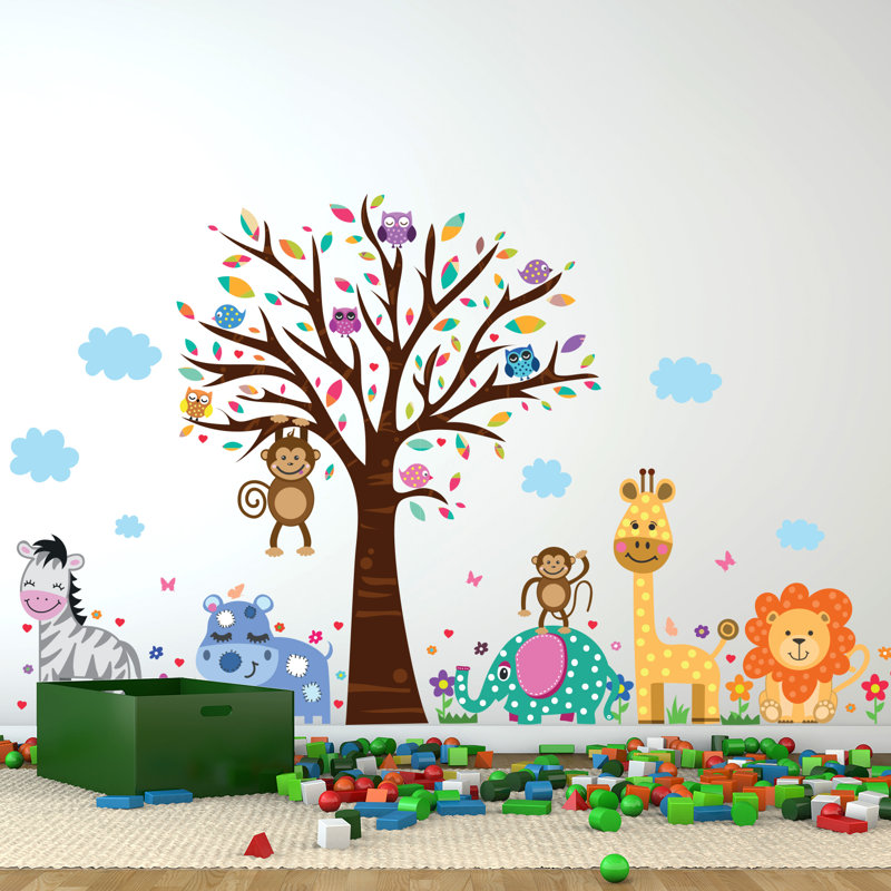 Landscape & Nature Non-Wall Damaging Wall Decal