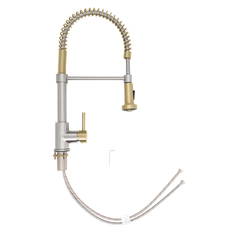 ZLINE Autograph Apollo Pull Down Spring Handle Kitchen Faucet