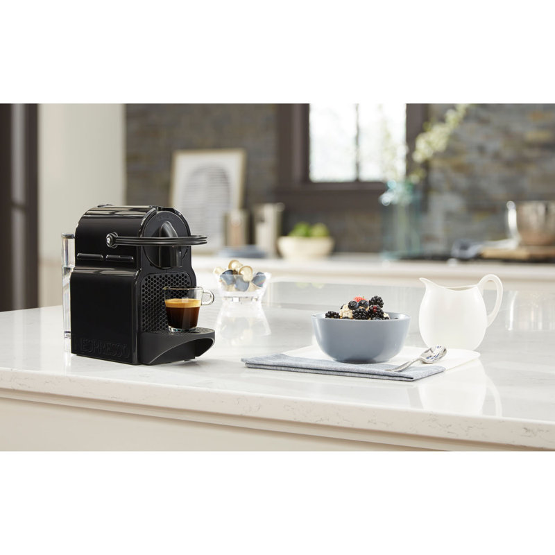 Nespresso Inissia Original Coffee and Espresso Machine by De'Longhi, Black