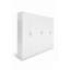 Armoire de rangement polyvalente blanche Modex (ensemble de 3 pièces)-686222302