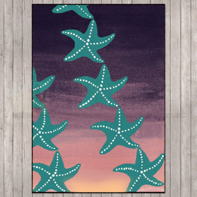 Pouper Tudor/Tapis décoratif vert