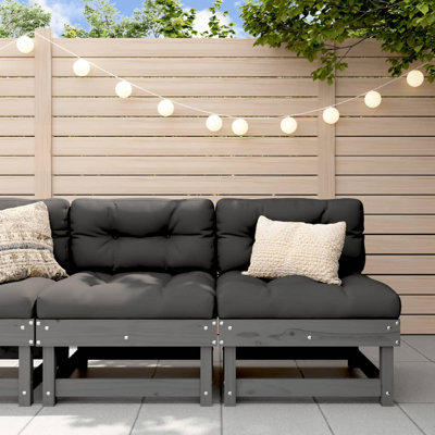 Alpen Home Garden Middle Sofas 2 Pcs Solid Wood 