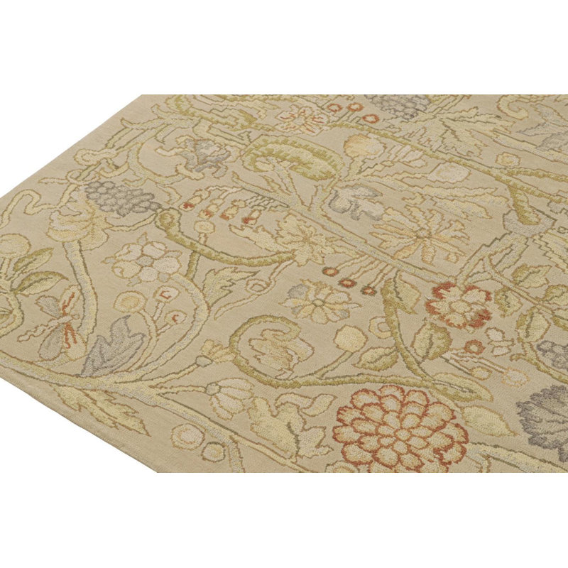 One-of-a-Kind No Hand Knotted Area Rug