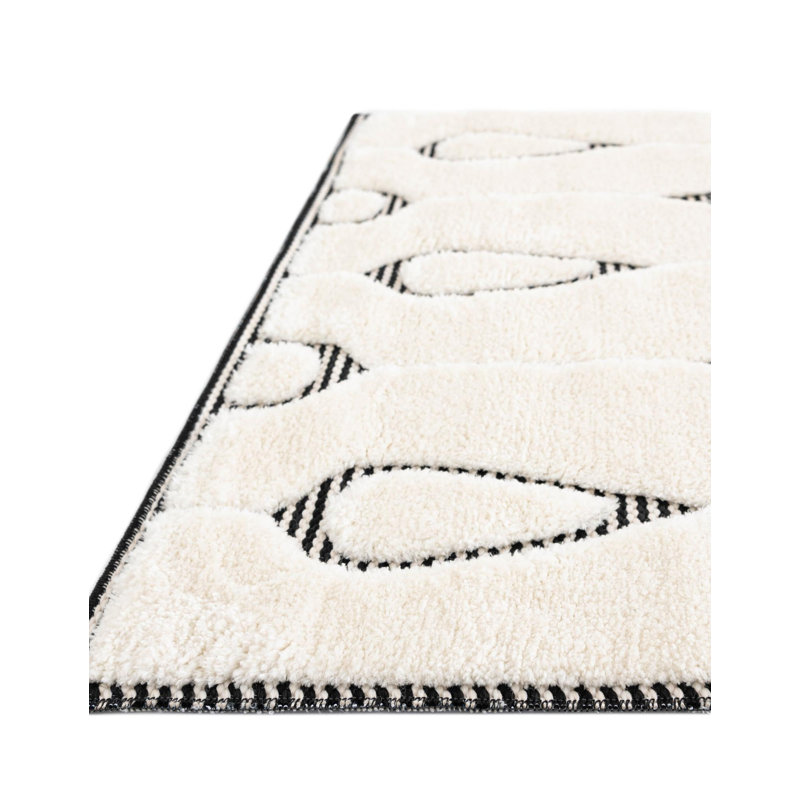 Corrigan Studio® Lines Raheesa Rug, Square 7'10"
