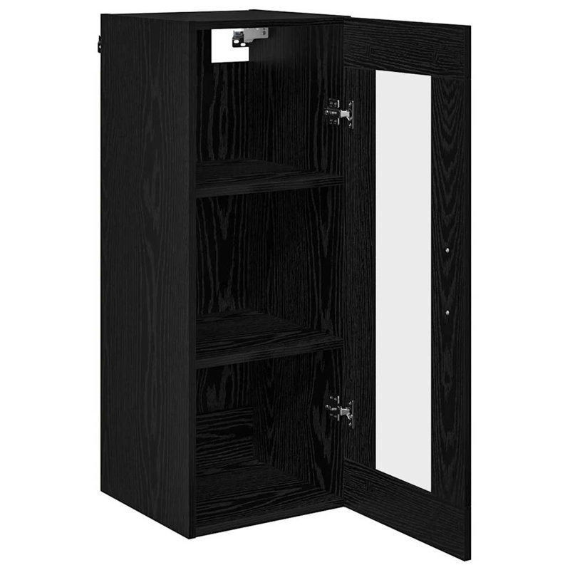 Highboard, Black Oak