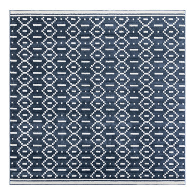 Latitude Run® Begna Nikolis Rug Blue