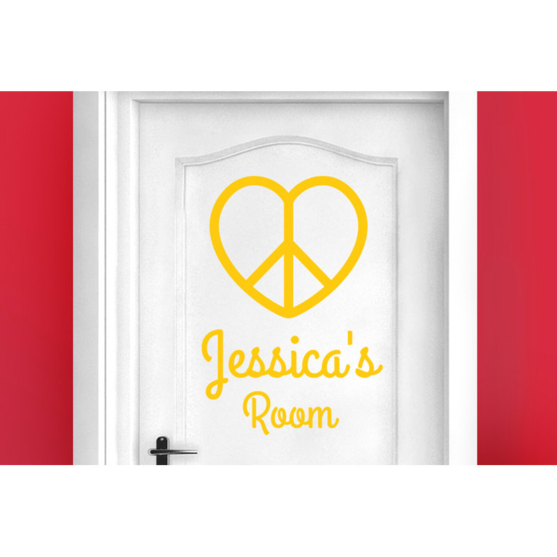 Wall Decal, Dark Yellow