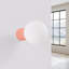 Halo Aluminium Flush Mounted Sconce-135172593