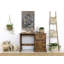 Broussard Solid Wood Top Writing Desk