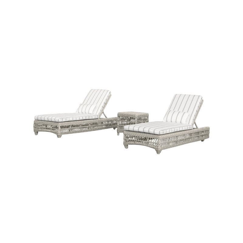 Southampton Outdoor Chaise Lounge, Southampton Mocha, Smoke
