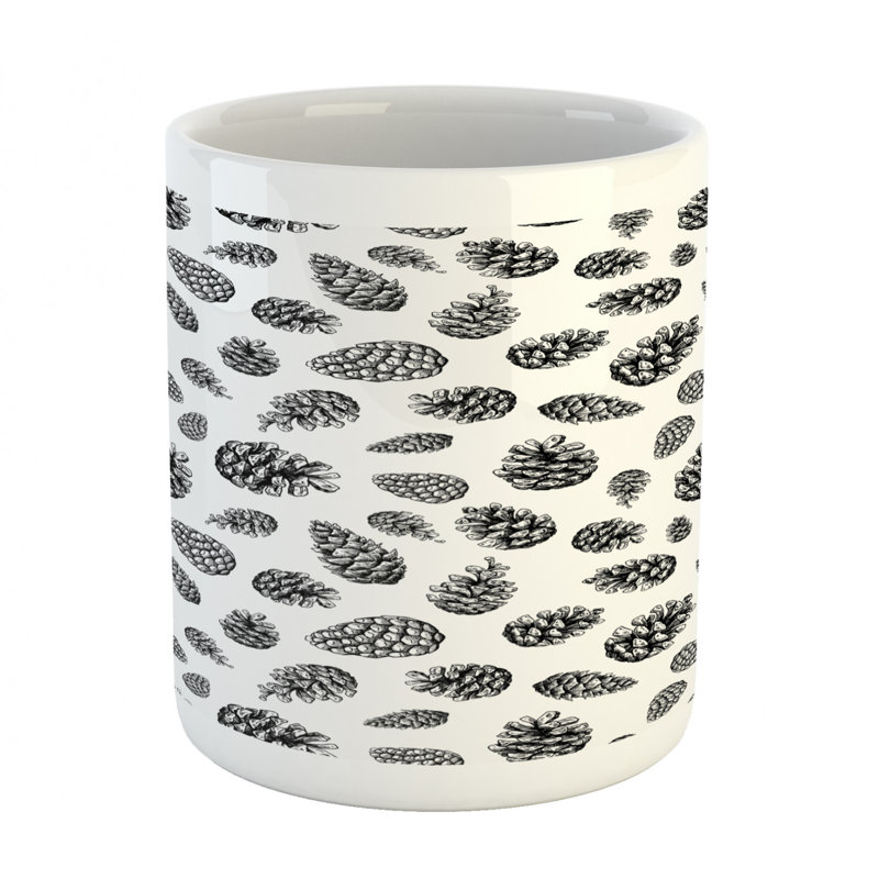Grande tasse à café en pin