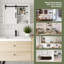 Lomora Wall Bathroom Storage Furniture Set